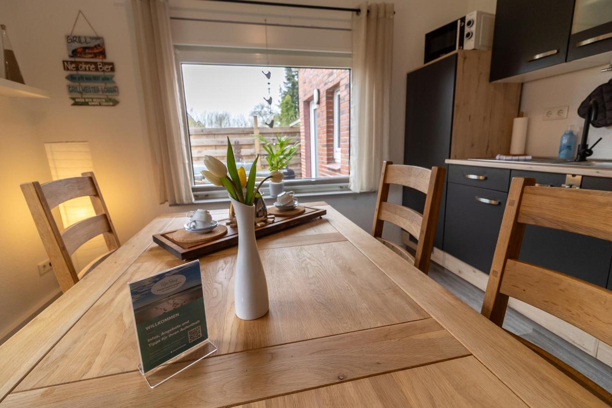 Ferienwohnung Ant Dopke Krummhörn Exteriér fotografie